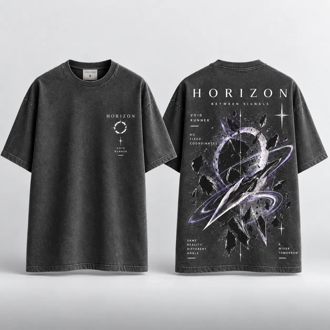 VOID RUNNER — Washed Black